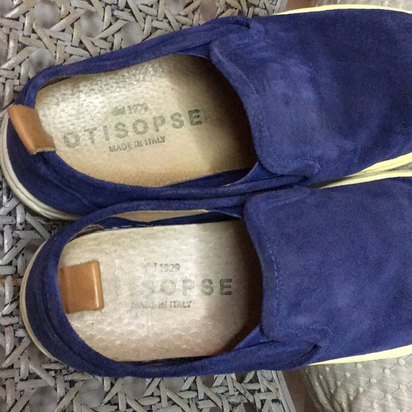 SUEDE LEATHER Slip on sneaker (MADE IN ITALY) - Picture 2 of 7